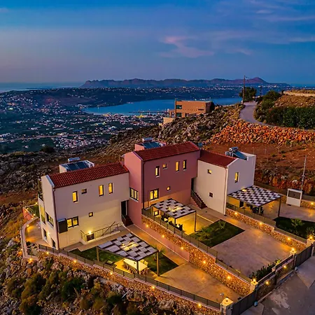 Mari Chania, With Private Ecologic Pool And Amazing View! וילה חאניה