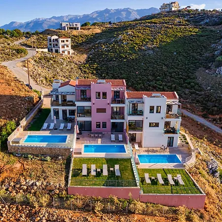וילה Mari Chania, With Private Ecologic Pool And Amazing View!
