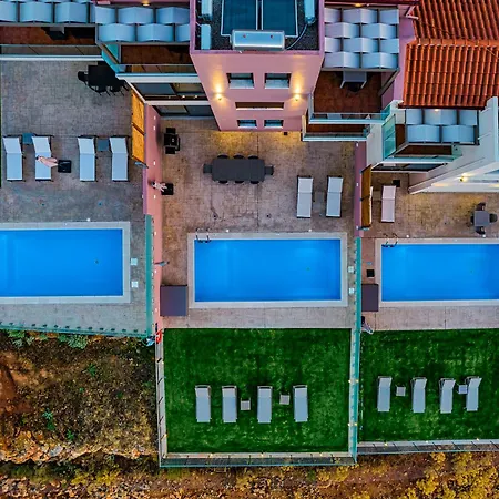 וילה Mari Chania, With Private Ecologic Pool And Amazing View! *