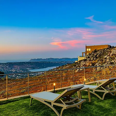 Willa Mari Chania, With Private Ecologic Pool And Amazing View! *