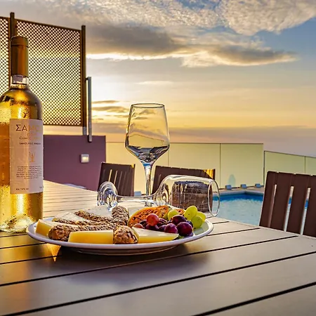וילה Mari Chania, With Private Ecologic Pool And Amazing View! *
