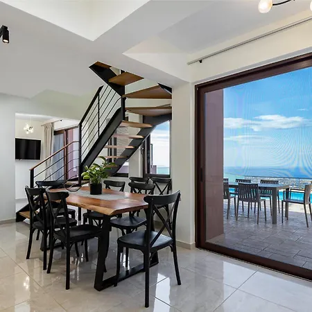 Mari Chania, With Private Ecologic Pool And Amazing View! Willa Chania (Crete)